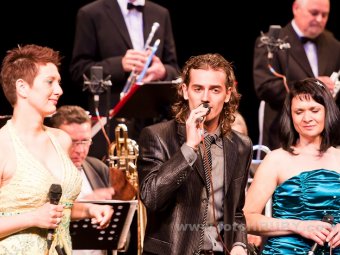 Jan Kopečný, Rozhlasový swingový orchestr